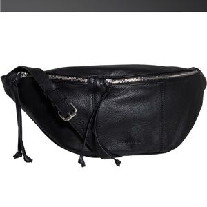 Lucky Brand Black Leather Shoulder Bag